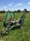 JD 1518 Batwing Rotary Cutter, 1000 PTO, Laminated Wheels, Good Working Condition.
