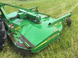 JD MX10 Quickhitch Rotary Cutter, Landwheels, Front Safety Chains, 540 PTO, Good Condition.