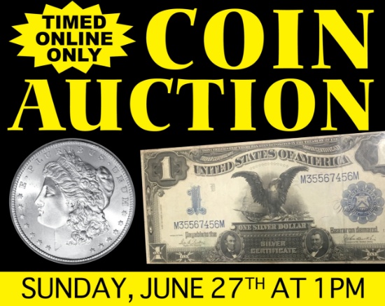 Timed Online Only Coin Auction-June 27th