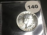 1957 Washington Quarter Prooflike