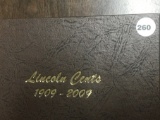 Partial Lincoln Cent Book 1909-2009