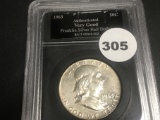 1963 Franklin Half Dollar VG
