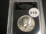 1981 Kennedy Half Dollar BU