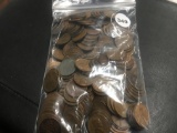 (200) Assorted Wheat Cents