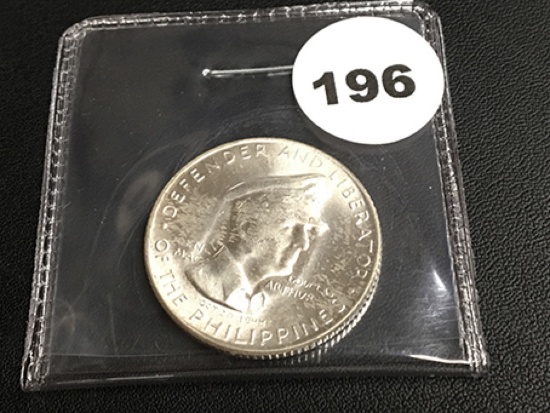 1947-S MacArthur Comm. Half Dollar BU