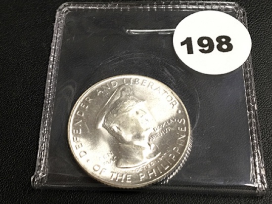 1947-S MacArthur Comm. Half Dollar BU
