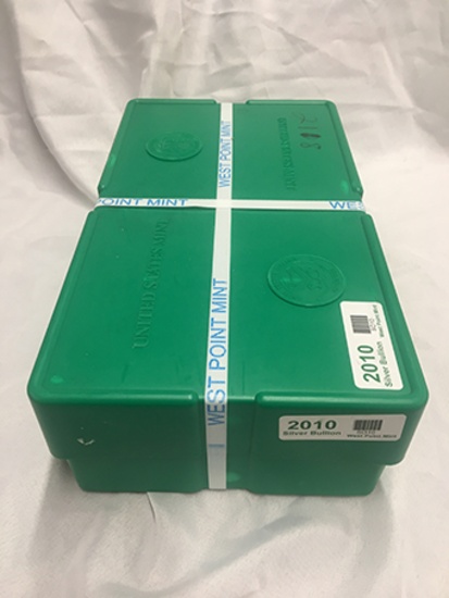 PICK UP ONLY - 2010 West Point Mint Silver Bullion (500 1oz Coins) Monster Box Unopened