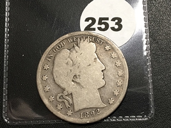 1892-S Liberty Half Dollar