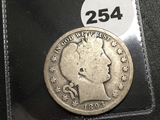 1893 Liberty Half Dollar