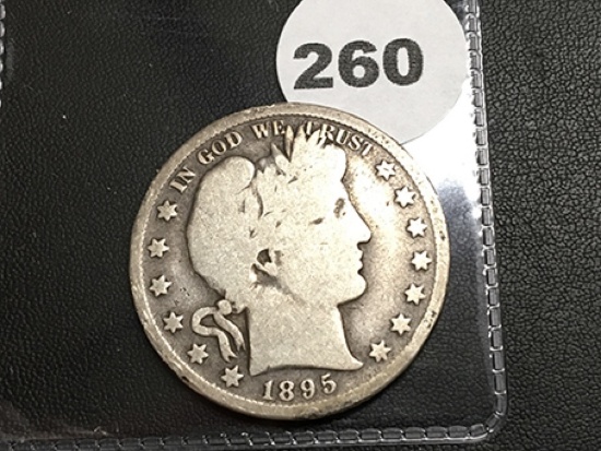 1895 Liberty Half Dollar