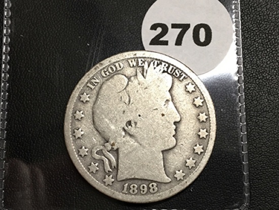 1898-O Liberty Half Dollar