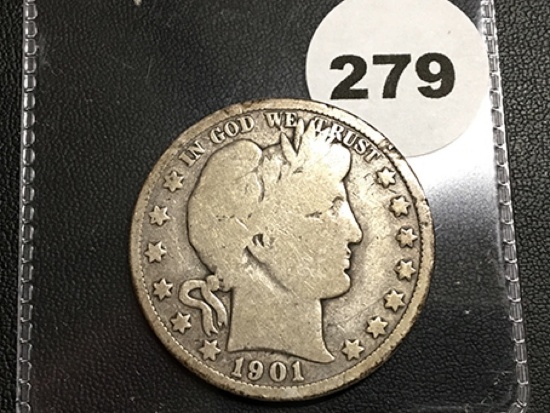 1901-O Liberty Half Dollar