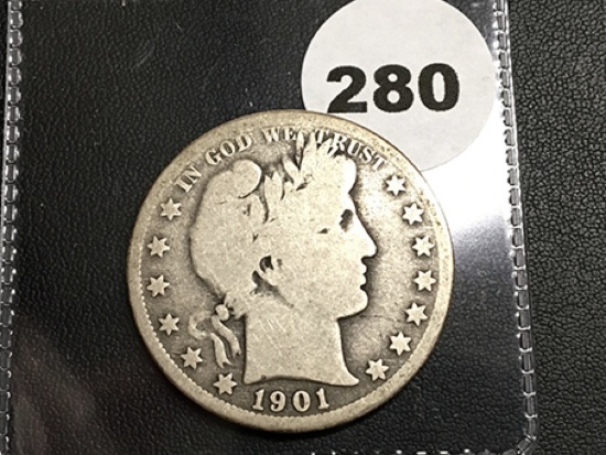 1901-S Liberty Half Dollar
