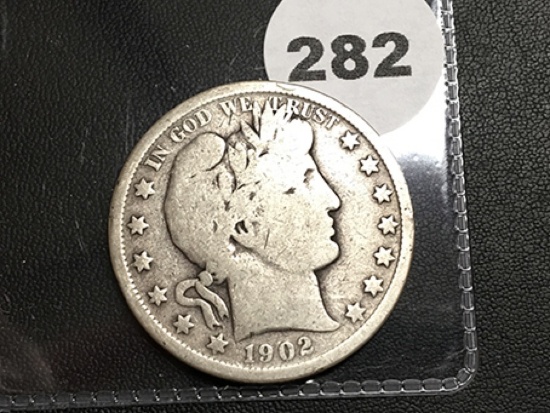 1902-O Liberty Half Dollar