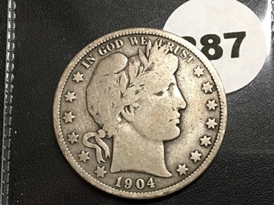 1904 Liberty Half Dollar