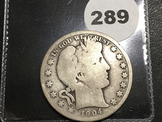 1904-S Liberty Half Dollar