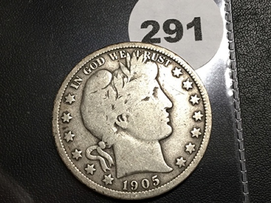1905-O Liberty Half Dollar