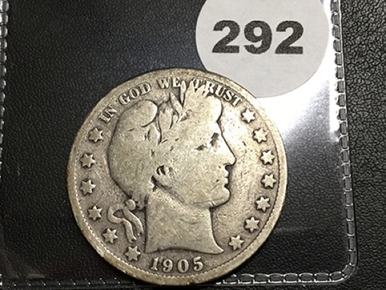 1905-S Liberty Half Dollar