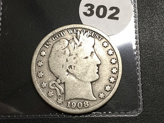 1908-D Liberty Half Dollar