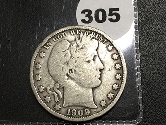 1909 Liberty Half Dollar
