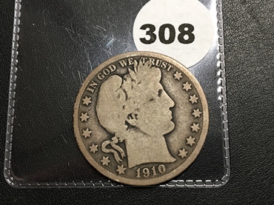 1910 Liberty Half Dollar