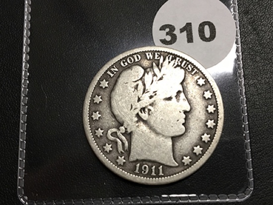 1911 Liberty Half Dollar