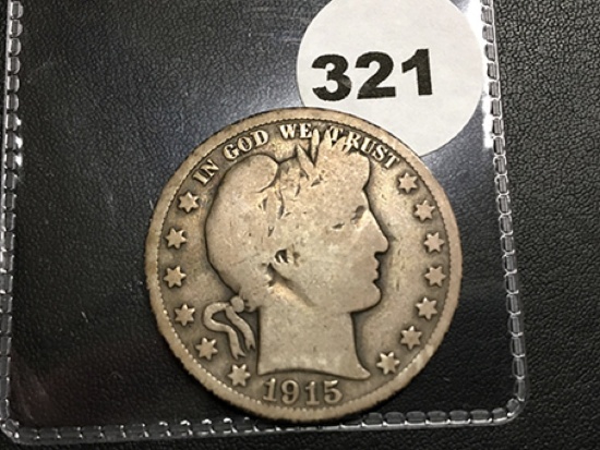 1915 Liberty Half Dollar
