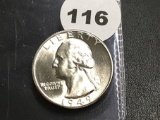 1949-D Washington Quarter, High Quality
