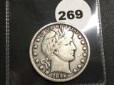 1898 Liberty Half Dollar