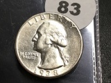 1938 Washington Quarter, High Quality