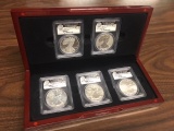 The Master's Collection John Mercanti Signature Series, 2011 American Silver Eagles