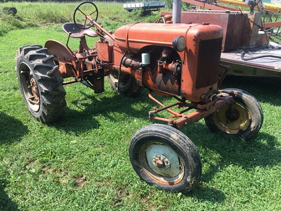AC-CA Tractor, 11.2-24 tires, non running, not stuck, stored inside