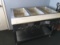 44.5in Stainless Steel 3 Well Gas Steam Table