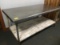 3ftX 6in Stainless Steel Table w/ lower shelf