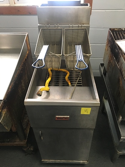 Frialator 2 Basket Natural Gas Fryer