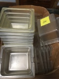 Lot of 17 Assored Size Salad Bar Containers w/ some lids
