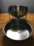 Seville Commer. Model 14009 Chafing Dish w/ 2 pans
