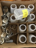 Lot of 11 Plastic Syrup Dispensers