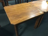 Lot of 4, 36x36in Wood Tables