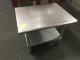 2ftx30in Stainless Steel Table, 24in tall