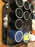 Lot of 24 Coffee Cups and Trays