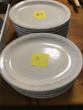 Lot of 15, 10in Oval China Platters