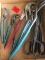 Assorted Channel Locks & Tin Snips