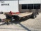 2010 Rice 18ft Trailer 8 Bolt Wheels, Stand Up Ramps, Heavy Duty Fenders