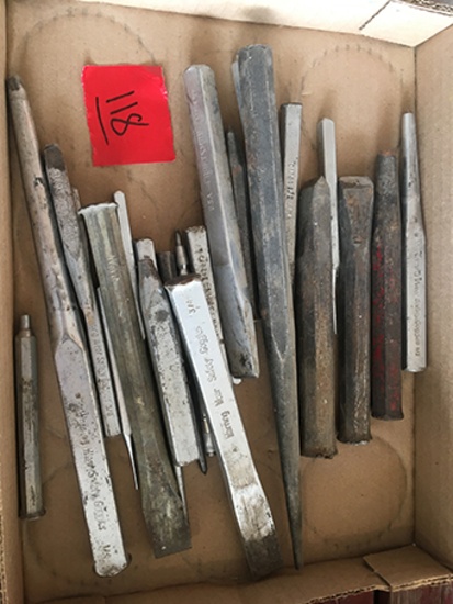 Assorted Punches and Chisels