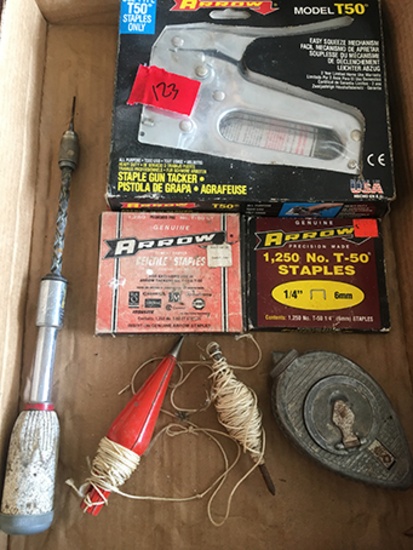 Stapler and misc