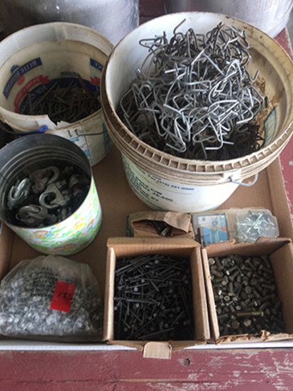 Fence Clips, Sheet Metal Screws, Etc.