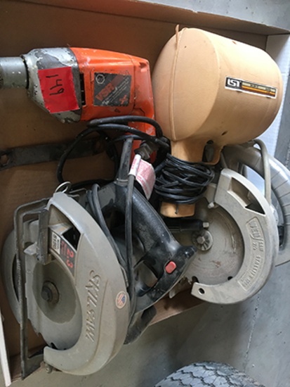 Assorted Power Tools