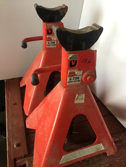 Pair of 6 Ton Jack Stands