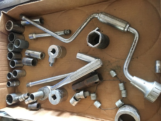 Assorted Sockets & Craftsman Ratchet